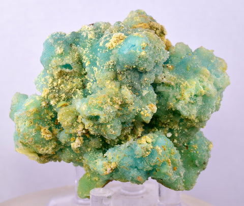 6.5cms MELANTERITE STALACTITE CHALCANTHITE ROMERITE PERU NATURAL CRYSTALS FB86