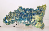 25cms NATURAL CHALCANTHITE Peru Copper Botryoidal Crystals Druzy Translucent Electric Blue Shiny Mineral FB109