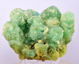 6.8cms MELANTERITE STALACTITE CHALCANTHITE ROMERITE PERU NATURAL CRYSTALS FB87