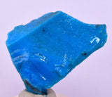 59Carats ROYAL BLUE GEM SILICA CHRYSOCOLLA CHALCEDONY LILY MINE PERU ROUGH SB239