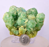 6.8cms MELANTERITE STALACTITE CHALCANTHITE ROMERITE PERU NATURAL CRYSTALS FB87