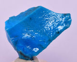 59Carats ROYAL BLUE GEM SILICA CHRYSOCOLLA CHALCEDONY LILY MINE PERU ROUGH SB239