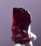 1cms PROUSTITE RED RUBY SILVER PERU UCHUCCHACUA MINE MINERAL SPECIMEN HB289