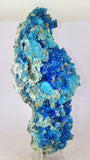 28cms NATURAL CHALCANTHITE MELANTERITE Unique Copper Druzy Peru Electric Blue Sharp Shiny Mineral Specimen Collector FB84