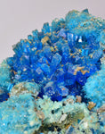 28cms NATURAL CHALCANTHITE MELANTERITE Unique Copper Druzy Peru Electric Blue Sharp Shiny Mineral Specimen Collector FB84