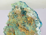 28cms NATURAL CHALCANTHITE MELANTERITE Unique Copper Druzy Peru Electric Blue Sharp Shiny Mineral Specimen Collector FB84