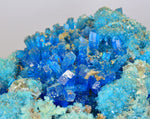 28cms NATURAL CHALCANTHITE MELANTERITE Unique Copper Druzy Peru Electric Blue Sharp Shiny Mineral Specimen Collector FB84