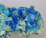 28cms NATURAL CHALCANTHITE MELANTERITE Unique Copper Druzy Peru Electric Blue Sharp Shiny Mineral Specimen Collector FB84
