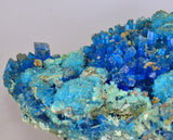 28cms NATURAL CHALCANTHITE MELANTERITE Unique Copper Druzy Peru Electric Blue Sharp Shiny Mineral Specimen Collector FB84