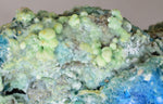28cms NATURAL CHALCANTHITE MELANTERITE Unique Copper Druzy Peru Electric Blue Sharp Shiny Mineral Specimen Collector FB84