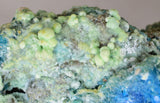 28cms NATURAL CHALCANTHITE MELANTERITE Unique Copper Druzy Peru Electric Blue Sharp Shiny Mineral Specimen Collector FB84