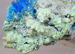 28cms NATURAL CHALCANTHITE MELANTERITE Unique Copper Druzy Peru Electric Blue Sharp Shiny Mineral Specimen Collector FB84