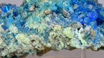28cms NATURAL CHALCANTHITE MELANTERITE Unique Copper Druzy Peru Electric Blue Sharp Shiny Mineral Specimen Collector FB84