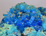28cms NATURAL CHALCANTHITE MELANTERITE Unique Copper Druzy Peru Electric Blue Sharp Shiny Mineral Specimen Collector FB84