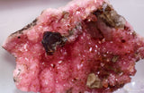 4.4cm RHODOCHROSITE CRYSTALS SHIGAITE SOTH AFRICA OLD STOCK RB734