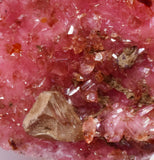 4.4cm RHODOCHROSITE CRYSTALS SHIGAITE SOTH AFRICA OLD STOCK RB734