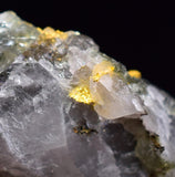 1.4cms NATIVE GOLD QUARTZ of the Incas Thumbnail Aesthetic Wire Gem Crystal Smoky Quartz Peru Rare Mineral Specimen LB194