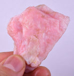 33grams GEM PINK OPAL PERU ROUGH ANGEL SKIN TRANSLUCENT CORAL COLOR PB103