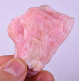 33grams GEM PINK OPAL PERU ROUGH ANGEL SKIN TRANSLUCENT CORAL COLOR PB103