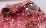 4.4cm RHODOCHROSITE CRYSTALS SHIGAITE SOTH AFRICA OLD STOCK RB734