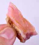 15grams GEM PINK OPAL PERU ROUGH ANGEL SKIN TRANSLUCENT CORAL COLOR PB104