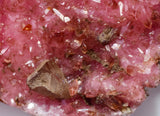 4.4cm RHODOCHROSITE CRYSTALS SHIGAITE SOTH AFRICA OLD STOCK RB734