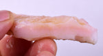 25grams GEM PINK OPAL PERU ROUGH ANGEL SKIN TRANSLUCENT CORAL COLOR PB105