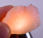 21grams GEM PINK OPAL PERU ROUGH ANGEL SKIN TRANSLUCENT CORAL COLOR PB107