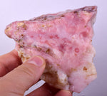 190grams GEM PINK OPAL PERU ROUGH ANGEL SKIN TRANSLUCENT CORAL COLOR PB108