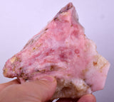 190grams GEM PINK OPAL PERU ROUGH ANGEL SKIN TRANSLUCENT CORAL COLOR PB108