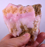 190grams GEM PINK OPAL PERU ROUGH ANGEL SKIN TRANSLUCENT CORAL COLOR PB108