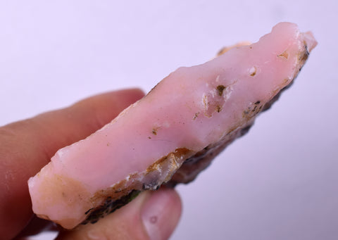100grams GEM PINK OPAL PERU ROUGH ANGEL SKIN TRANSLUCENT CORAL COLOR PB109