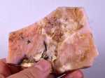 100grams GEM PINK OPAL PERU ROUGH ANGEL SKIN TRANSLUCENT CORAL COLOR PB109