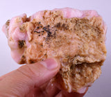 260grams GEM PINK OPAL PERU ROUGH ANGEL SKIN TRANSLUCENT CORAL COLOR PB110