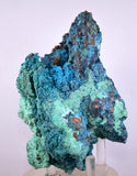 13cms QUARTZ CHRYSOCOLLA BOTRYOIDAL TENTADORA MINE PERU MINERAL SPECIMEN CB422