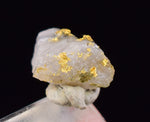 0.5cms NATIVE GOLD OF THE INCAS PERU THUMBNAIL CRYSTAL LB202