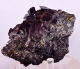 8.4cm GEM AXINITE CRYSTAL TOURMALINE PERU SUPER SHINY MINERAL SPECIMEN AB312