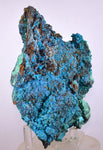 13cms QUARTZ CHRYSOCOLLA BOTRYOIDAL TENTADORA MINE PERU MINERAL SPECIMEN CB422