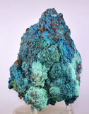 13cms QUARTZ CHRYSOCOLLA BOTRYOIDAL TENTADORA MINE PERU MINERAL SPECIMEN CB422