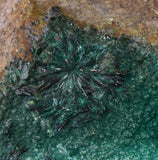 11.5cms GEM ATACAMITE MALACHITE CRYSTALS CHILE MINERAL AB313