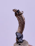 0.8cms NATIVE SILVER WIRE PERU UCHUCCHACUA MINE MINERAL SPECIMEN HB298