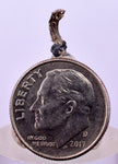 0.8cms NATIVE SILVER WIRE PERU UCHUCCHACUA MINE MINERAL SPECIMEN HB298