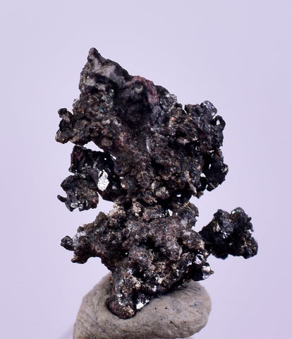 1cms NATIVE SILVER WIRE PERU UCHUCCHACUA MINE MINERAL SPECIMEN HB299