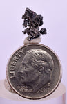 1cms NATIVE SILVER WIRE PERU UCHUCCHACUA MINE MINERAL SPECIMEN HB299