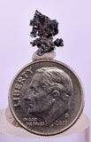 1cms NATIVE SILVER WIRE PERU UCHUCCHACUA MINE MINERAL SPECIMEN HB299