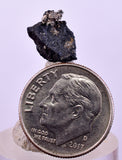 1cms NATIVE SILVER WIRE PERU UCHUCCHACUA MINE MINERAL SPECIMEN HB300