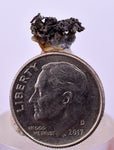 0.9cms NATIVE SILVER WIRE PERU UCHUCCHACUA MINE MINERAL SPECIMEN HB302