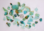 82Grams GEM BLUE OPAL HIGH QUALITY PERU ROUGH SCENIC MINERAL SPECIMEN OB163