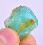 82Grams GEM BLUE OPAL HIGH QUALITY PERU ROUGH SCENIC MINERAL SPECIMEN OB163