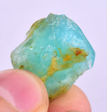 82Grams GEM BLUE OPAL HIGH QUALITY PERU ROUGH SCENIC MINERAL SPECIMEN OB163